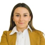 Retrato ilustrativo de una mujer profesional con americana